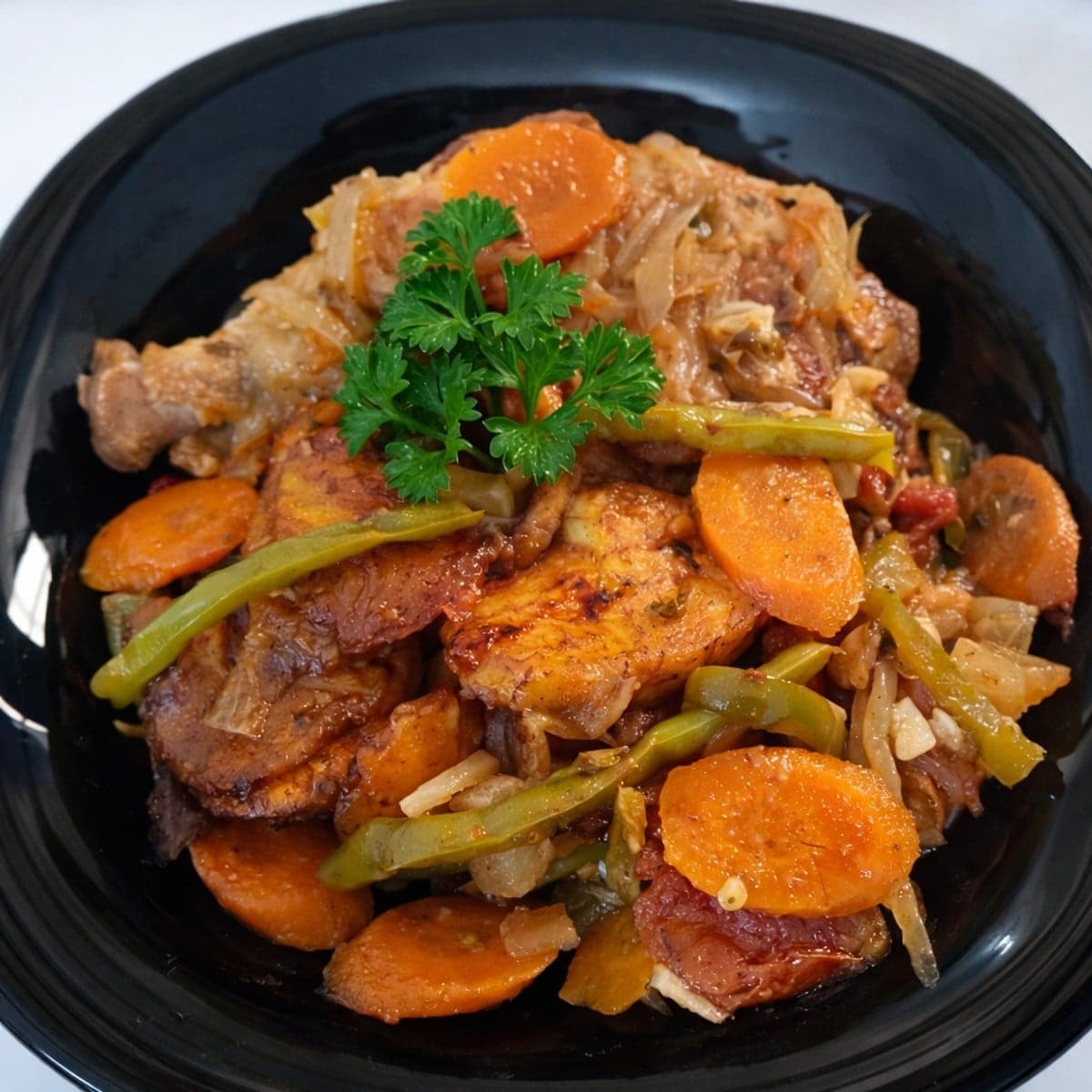 Poulet Dg revisité à la @MiissLopy.