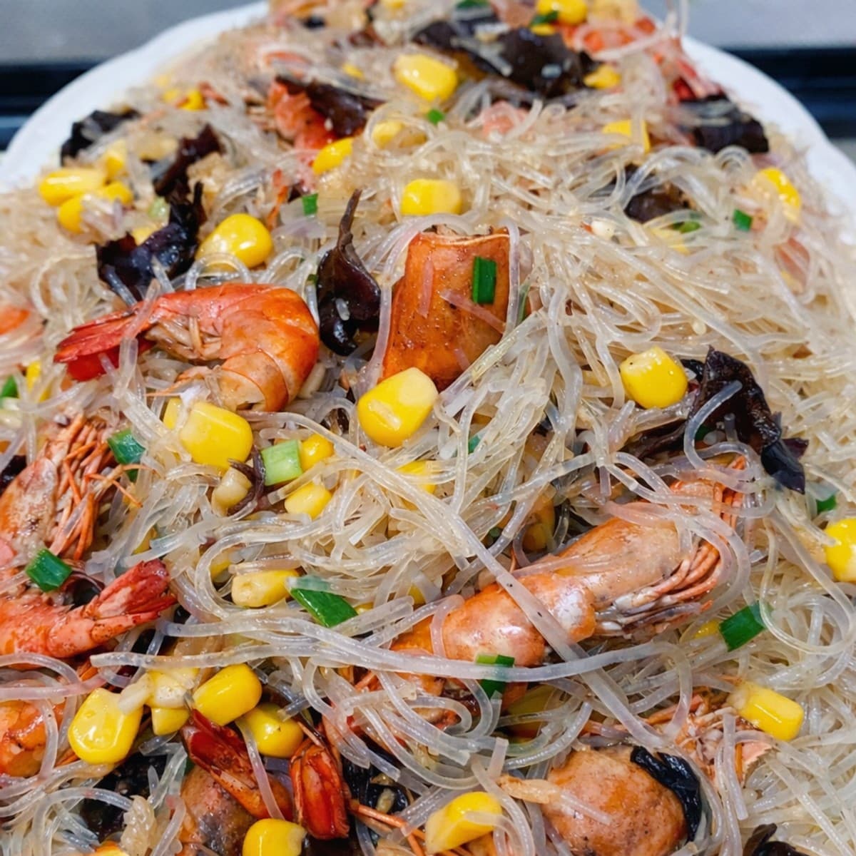 Vermicelle de riz aux écrevisses