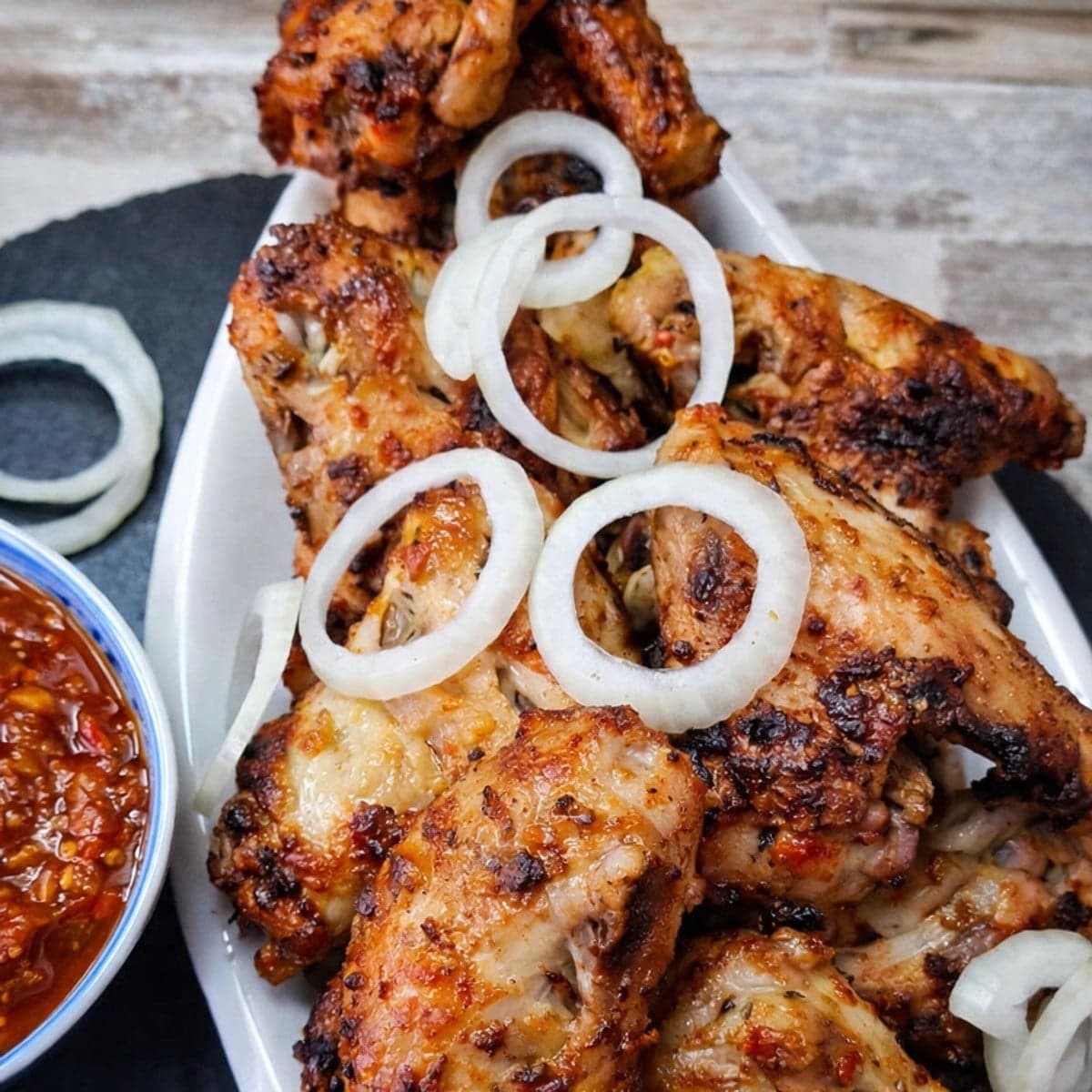 Ailerons de poulet braisés : recette