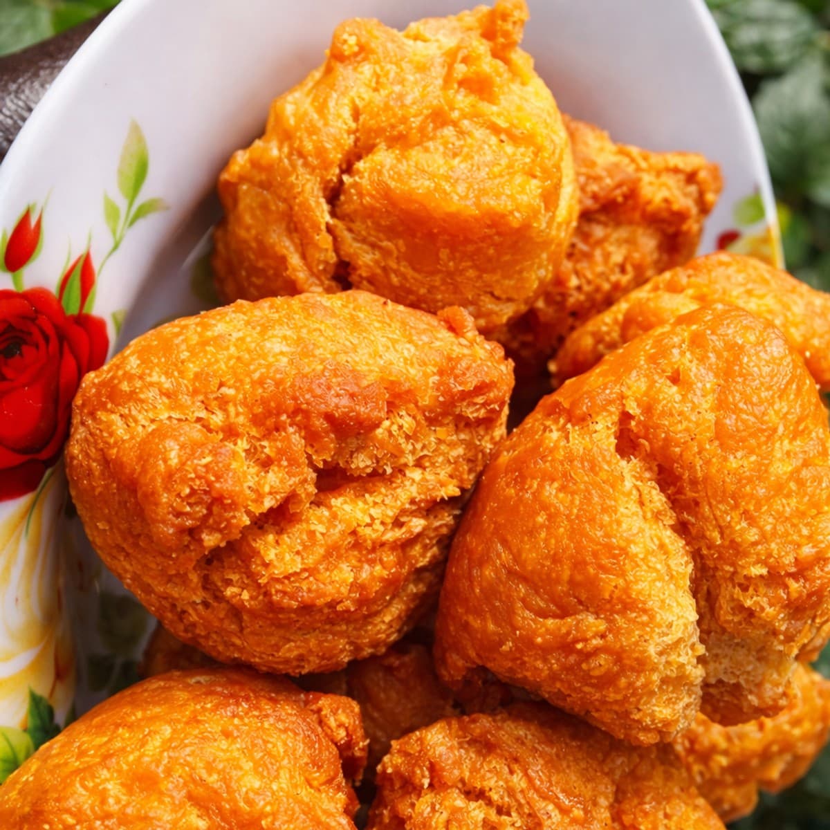Beignets à l’orange croustillants à l’extérieur et moelleux à l’intérieur