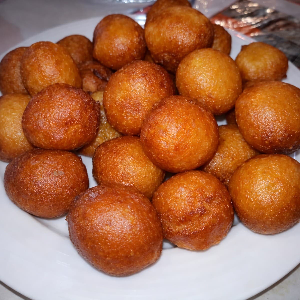 Beignets sucrés pour le goûter
