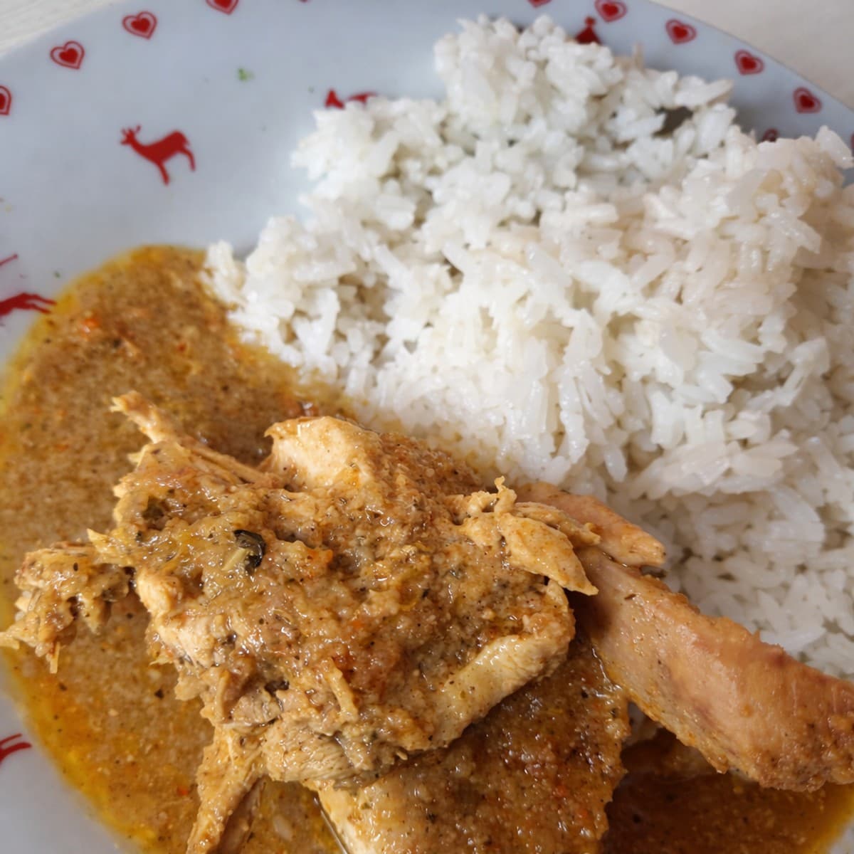 Bouillon de poulet au riz