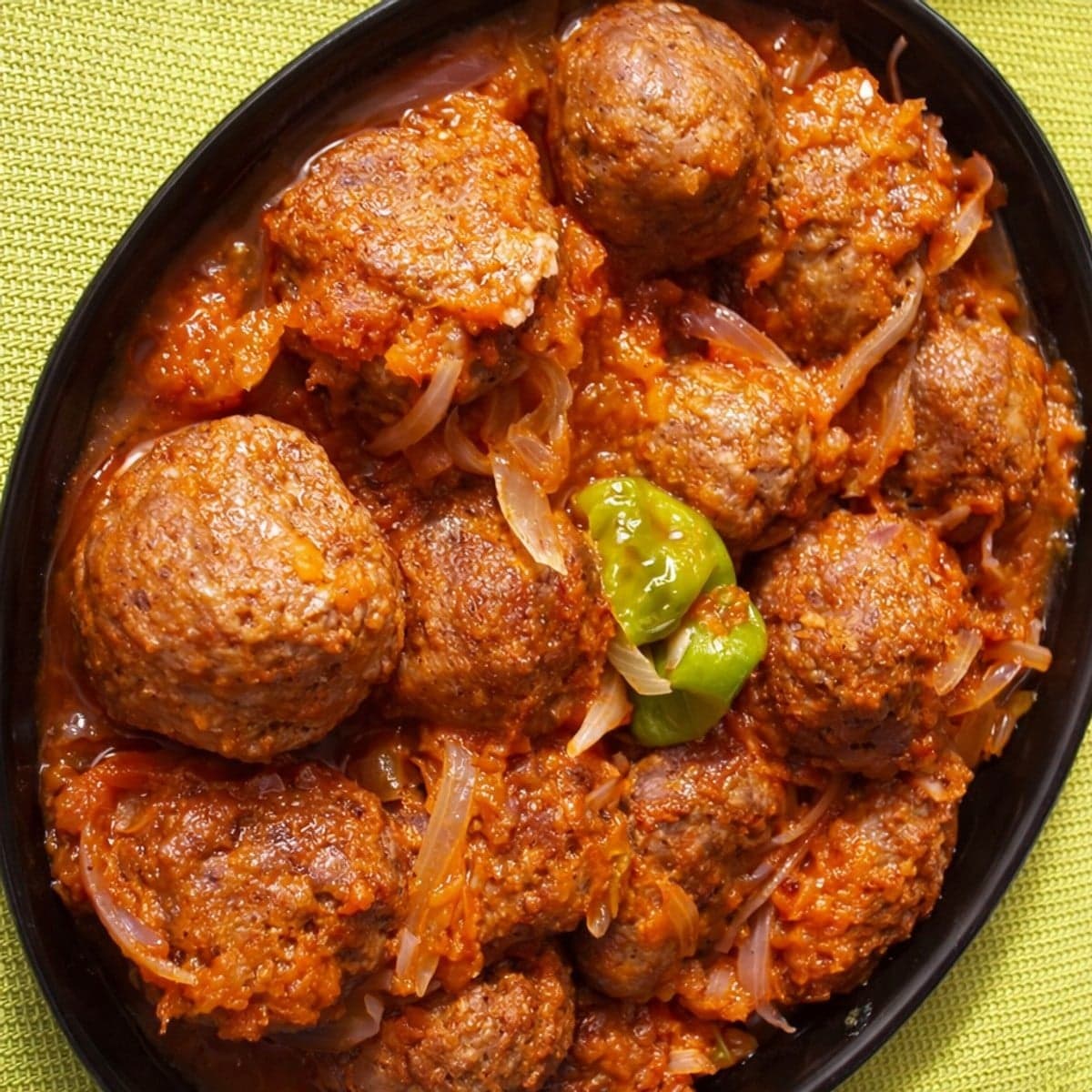 Boulettes de poisson (lacrou)dans sa sauce specy