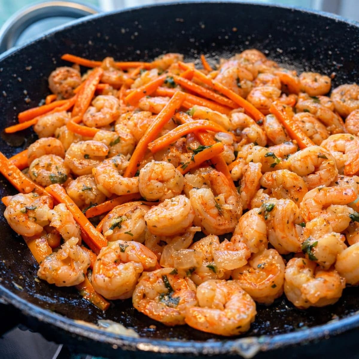 Crevettes sautées en 15 minutes