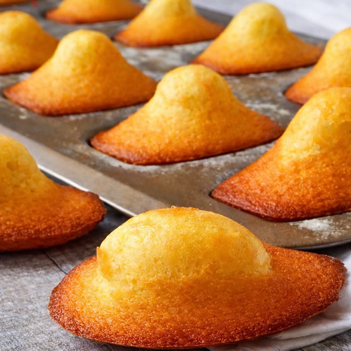 De savoureuses madeleines