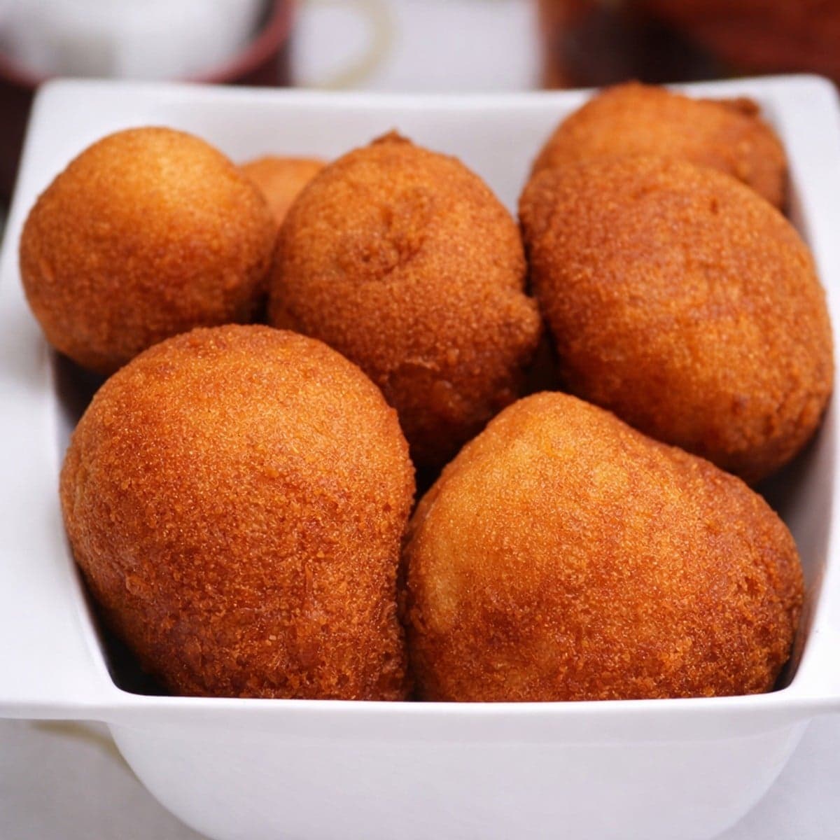 Des beignets soufflés.