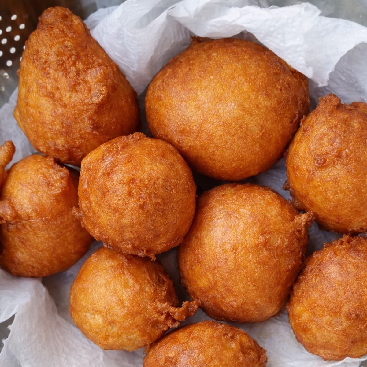 Des beignets soufflés