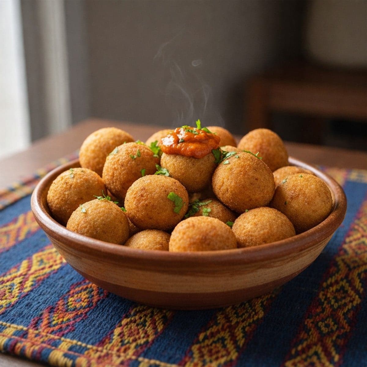 Des croquettes délicieuses, fondantes et dorées