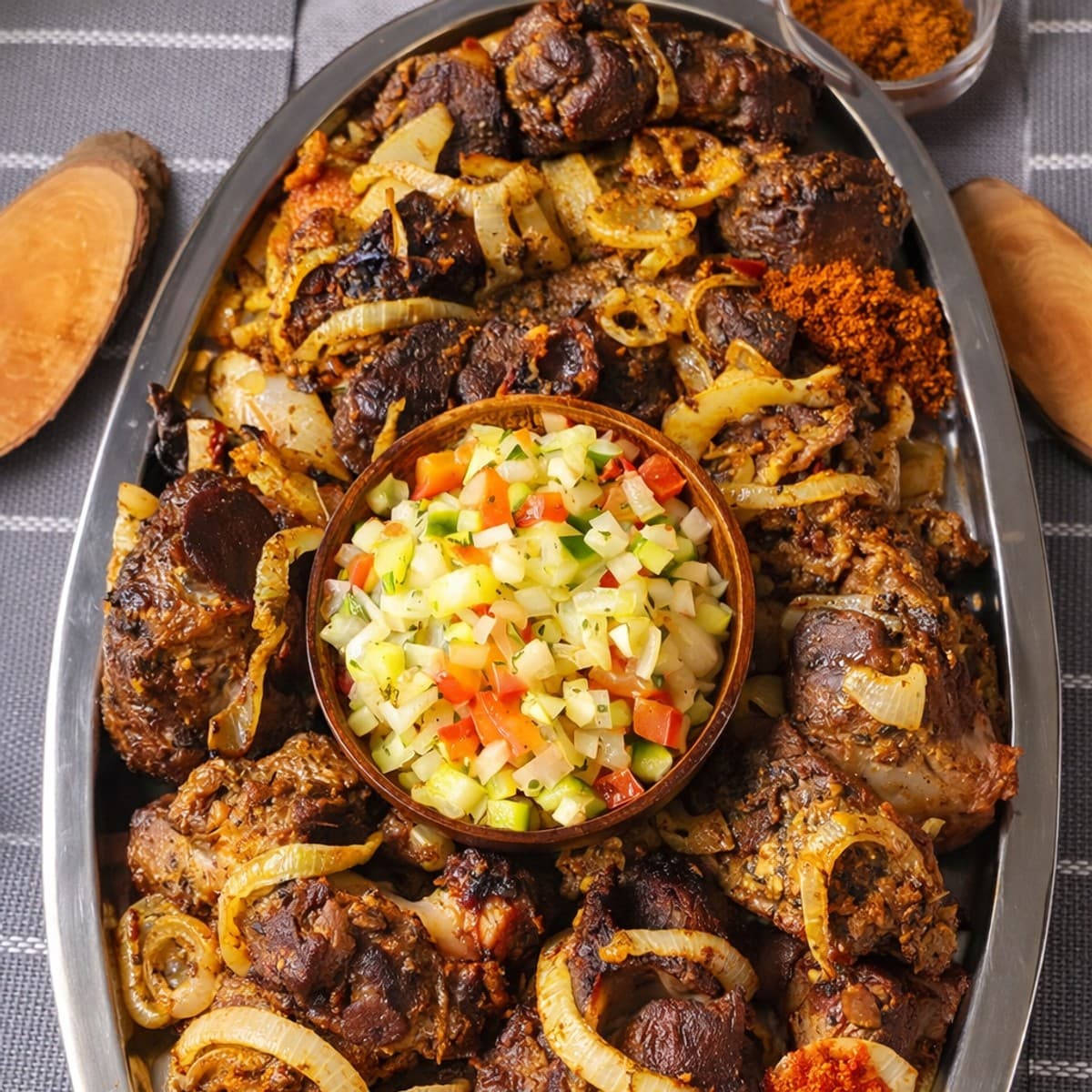 Dibi agneau aux allokos