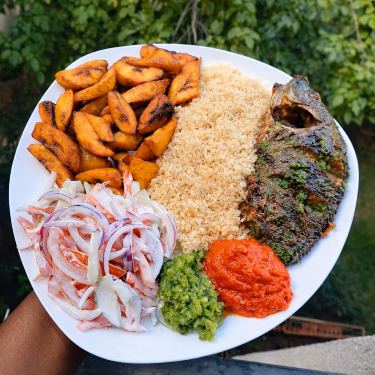 Du bon attiéké poisson