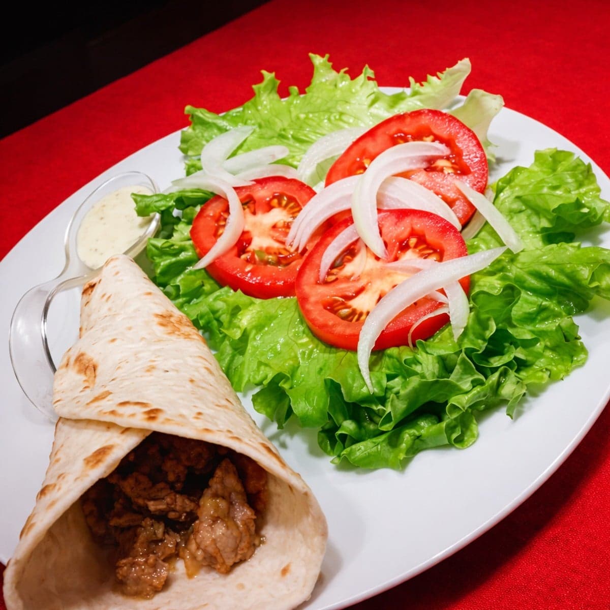 Galette /viande au légumes