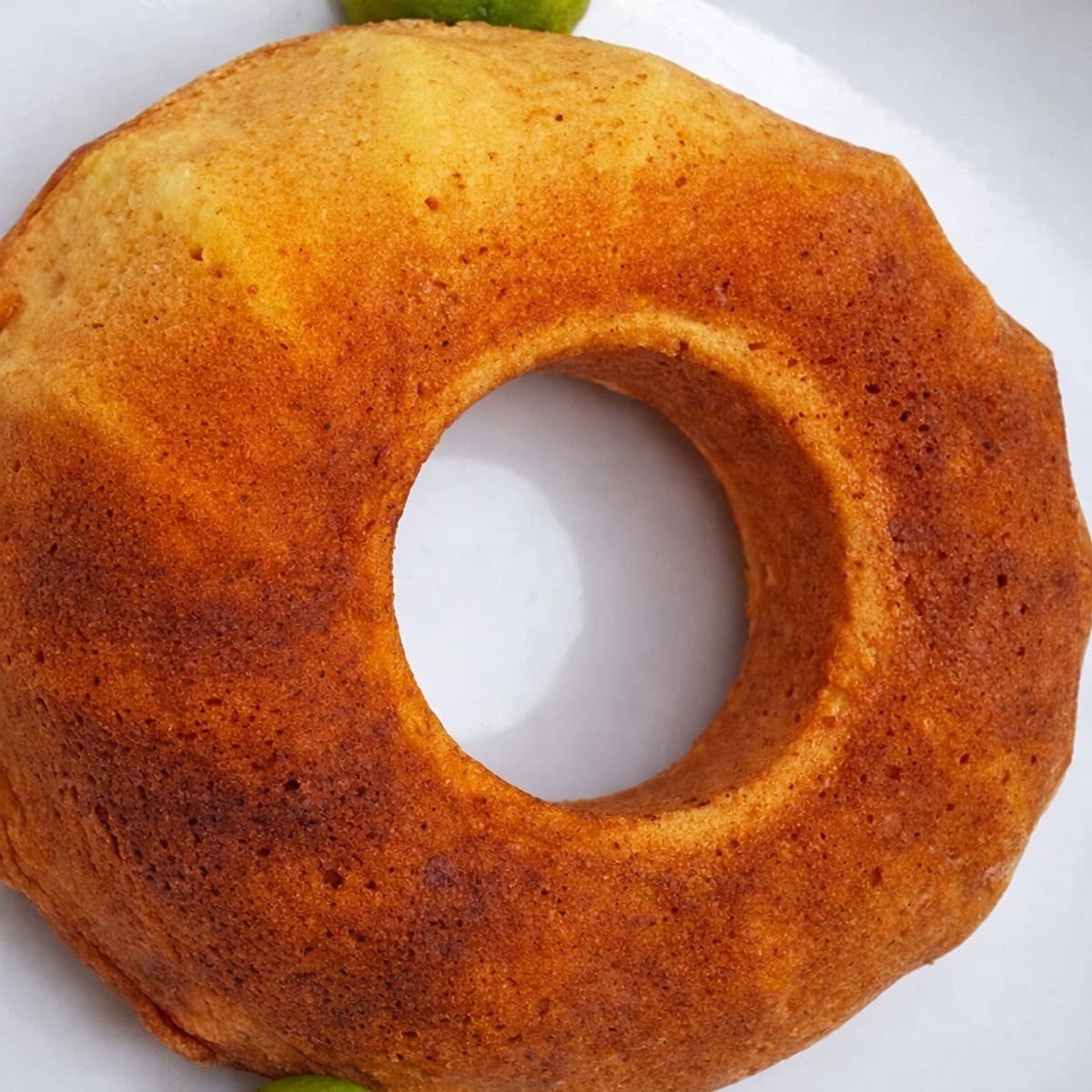 Gateau moelleux a la mandarine