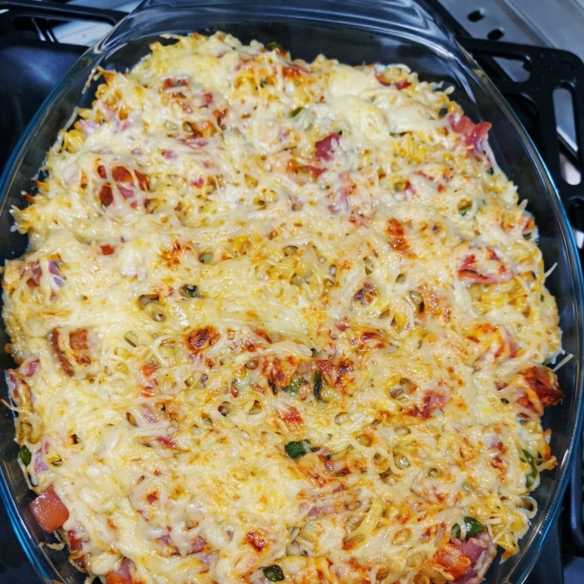 Gratin de pates.