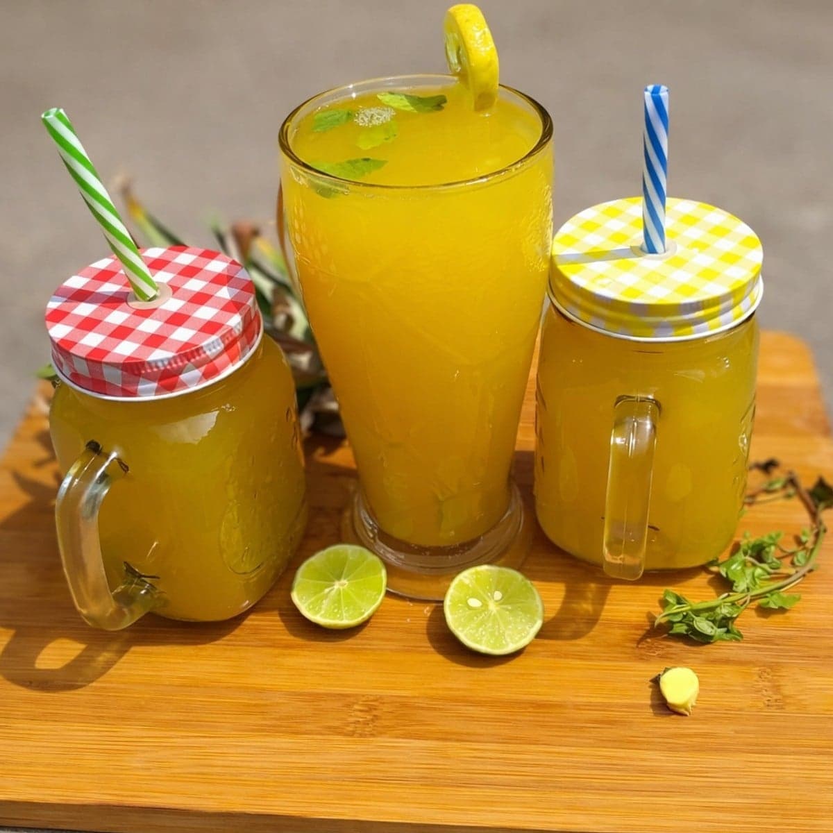 Jus d’ananas maison : recette fraîche