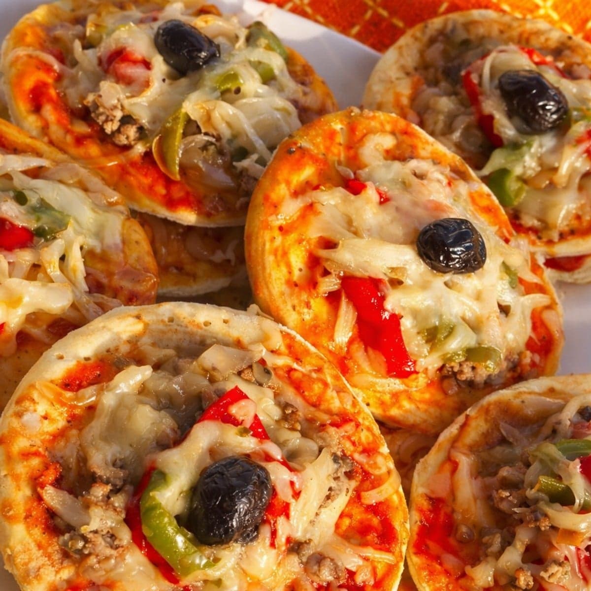 Mini pizza à la poêle