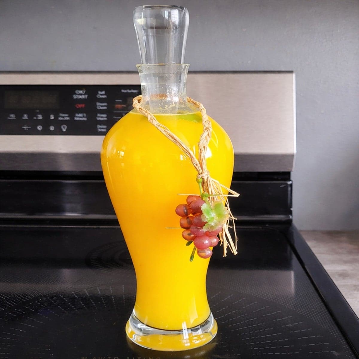 Petit cocktail de fruits parfumé a la vanille