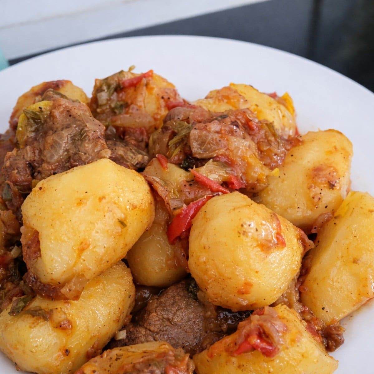 Petit rôti de pomme au bœuf