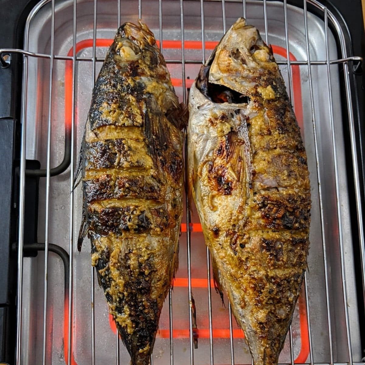 Poisson braisé à la camérounaise.