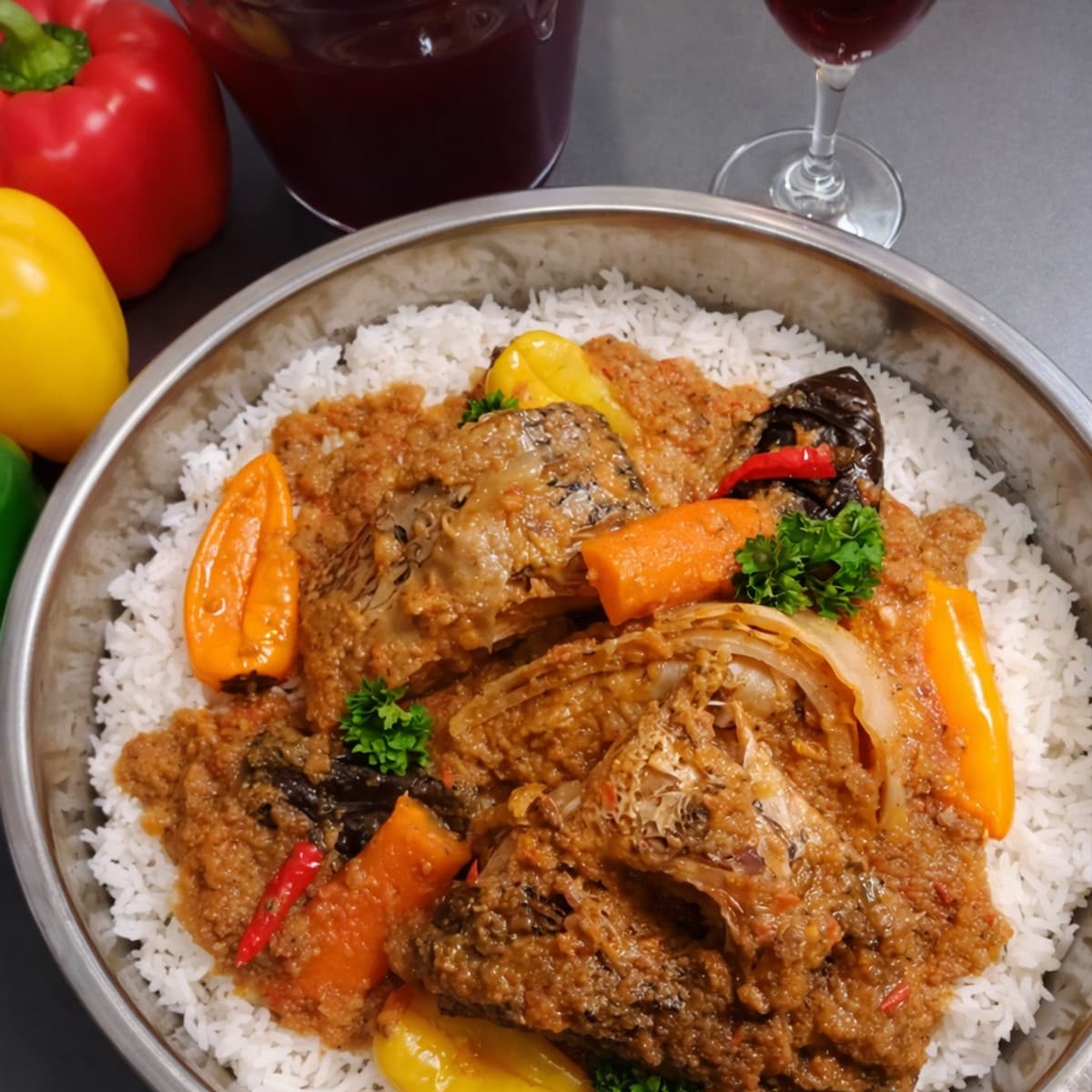 Sauce aux légumes sans matière grasse au poisson