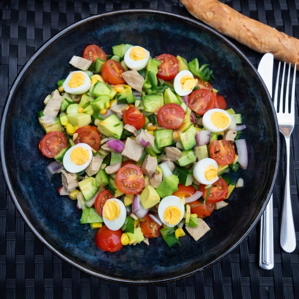 Salade d’avocat au thon frais : recette légère
