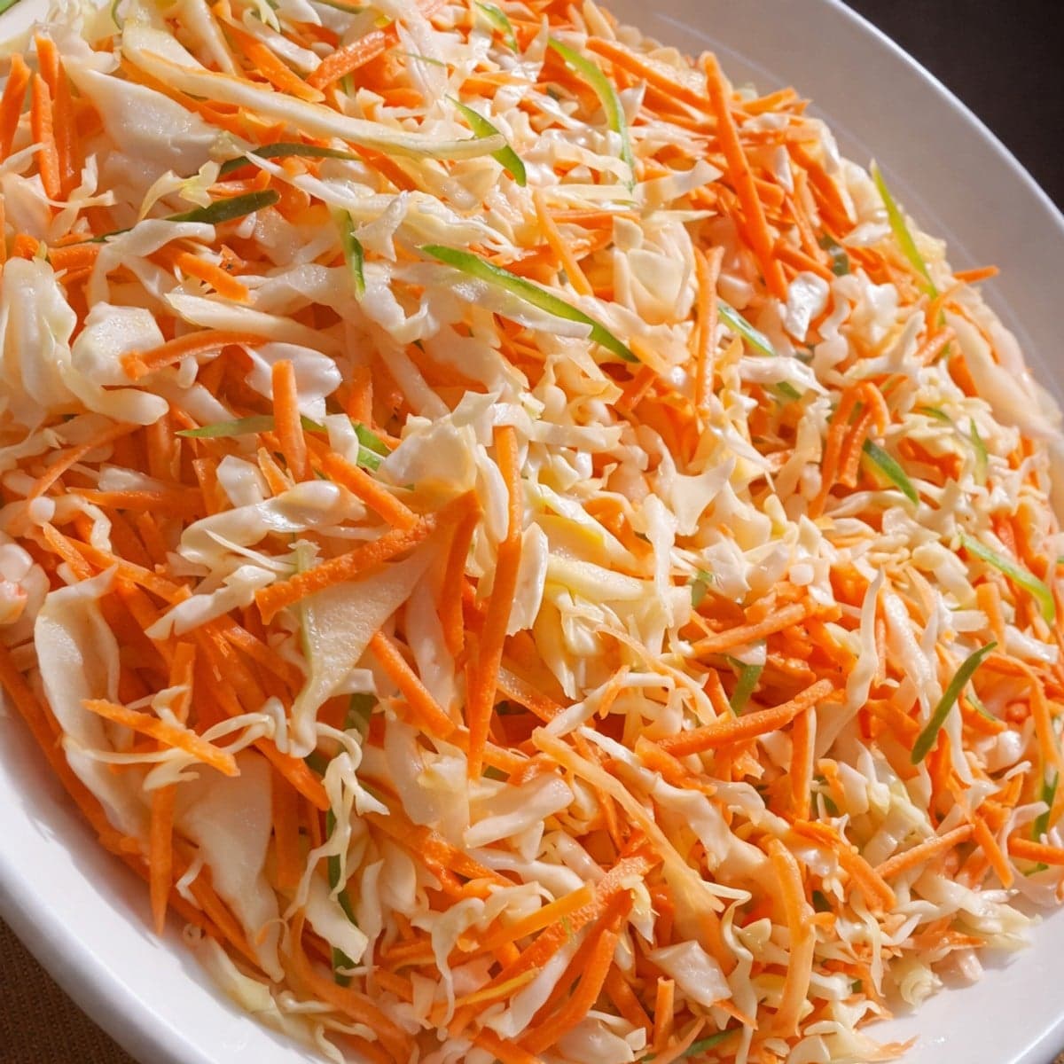 Salade de chou blanc à la vinaigrette allégée