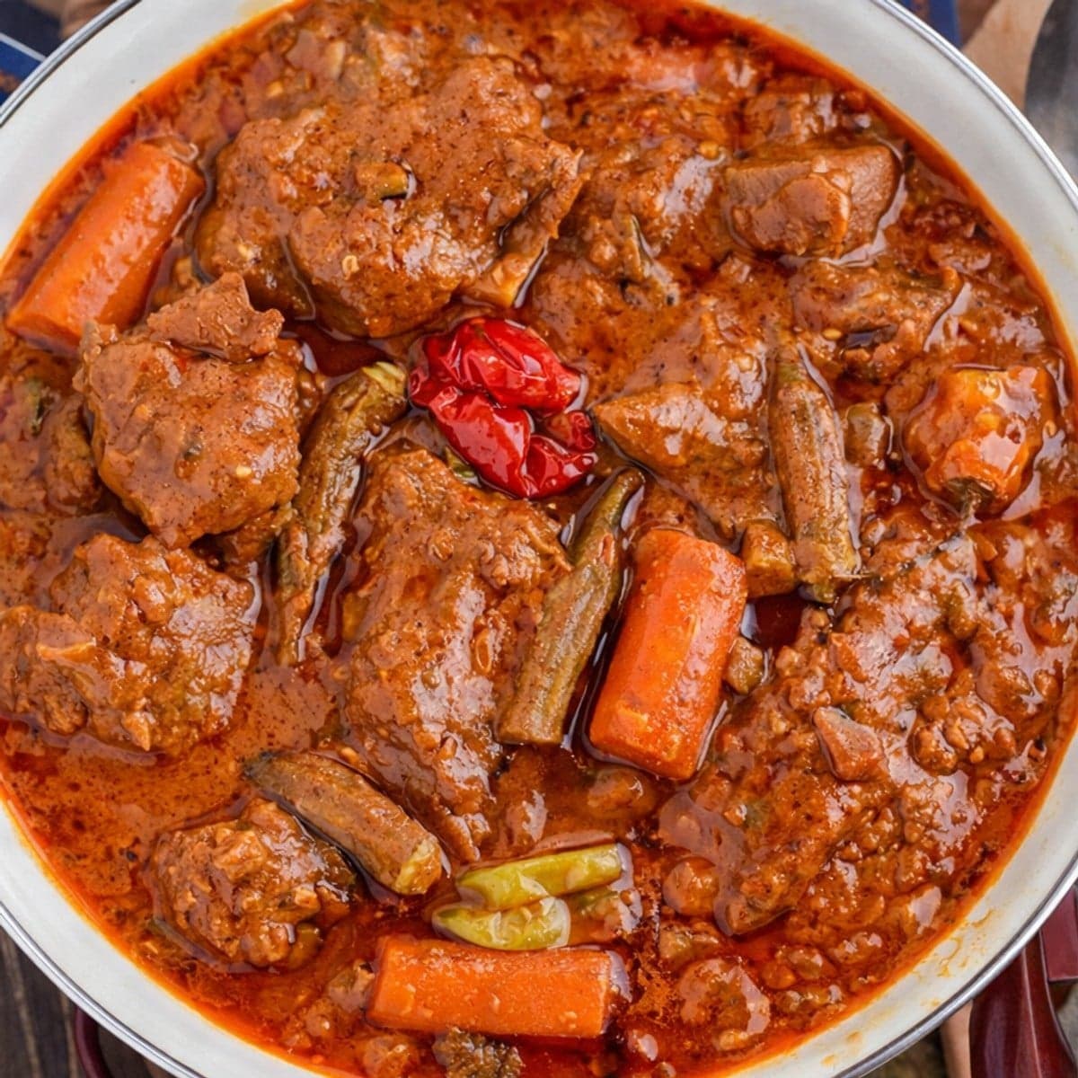 Sauce Arachide au poisson fumé