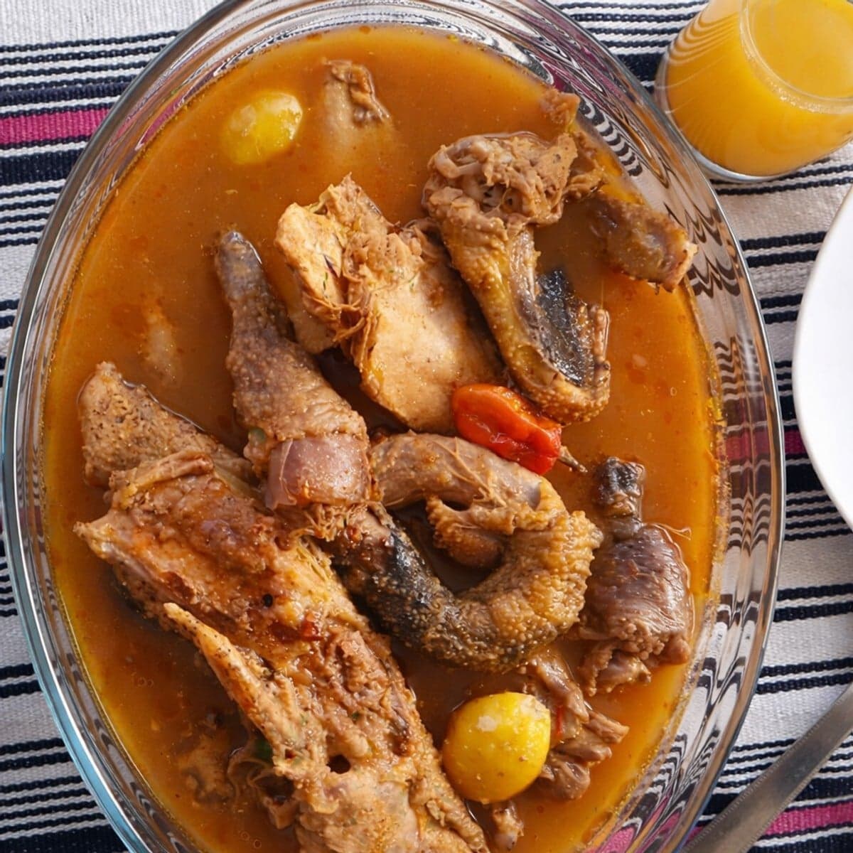 Sauce claire à la pintade