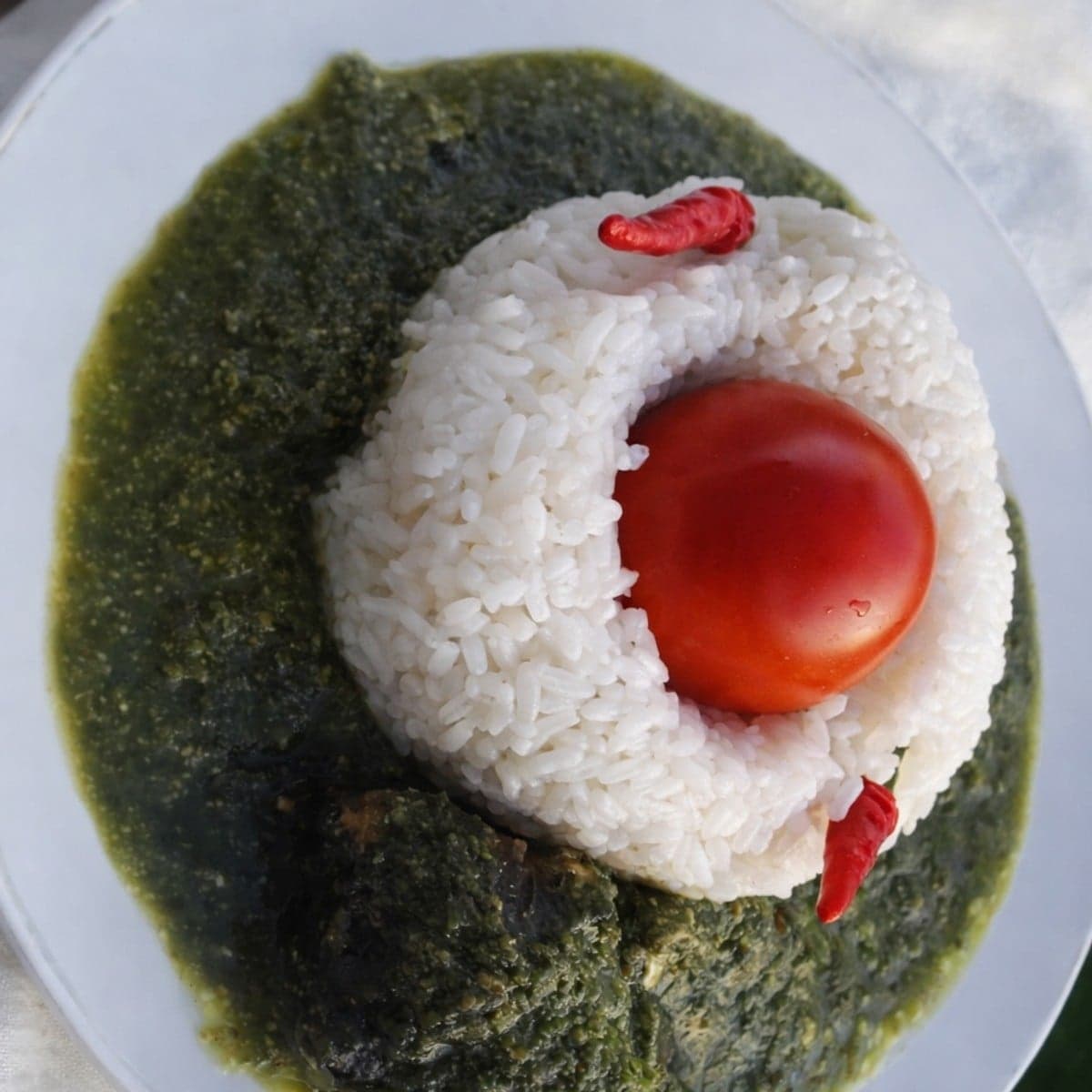 Sauce feuille de laitue yepàn wopali mi segnînbélé