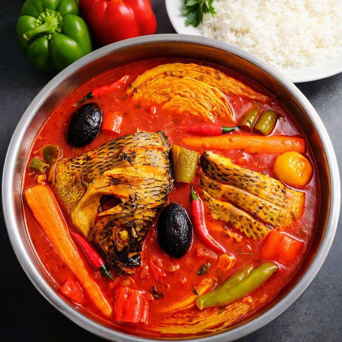 Sauce huile de palme