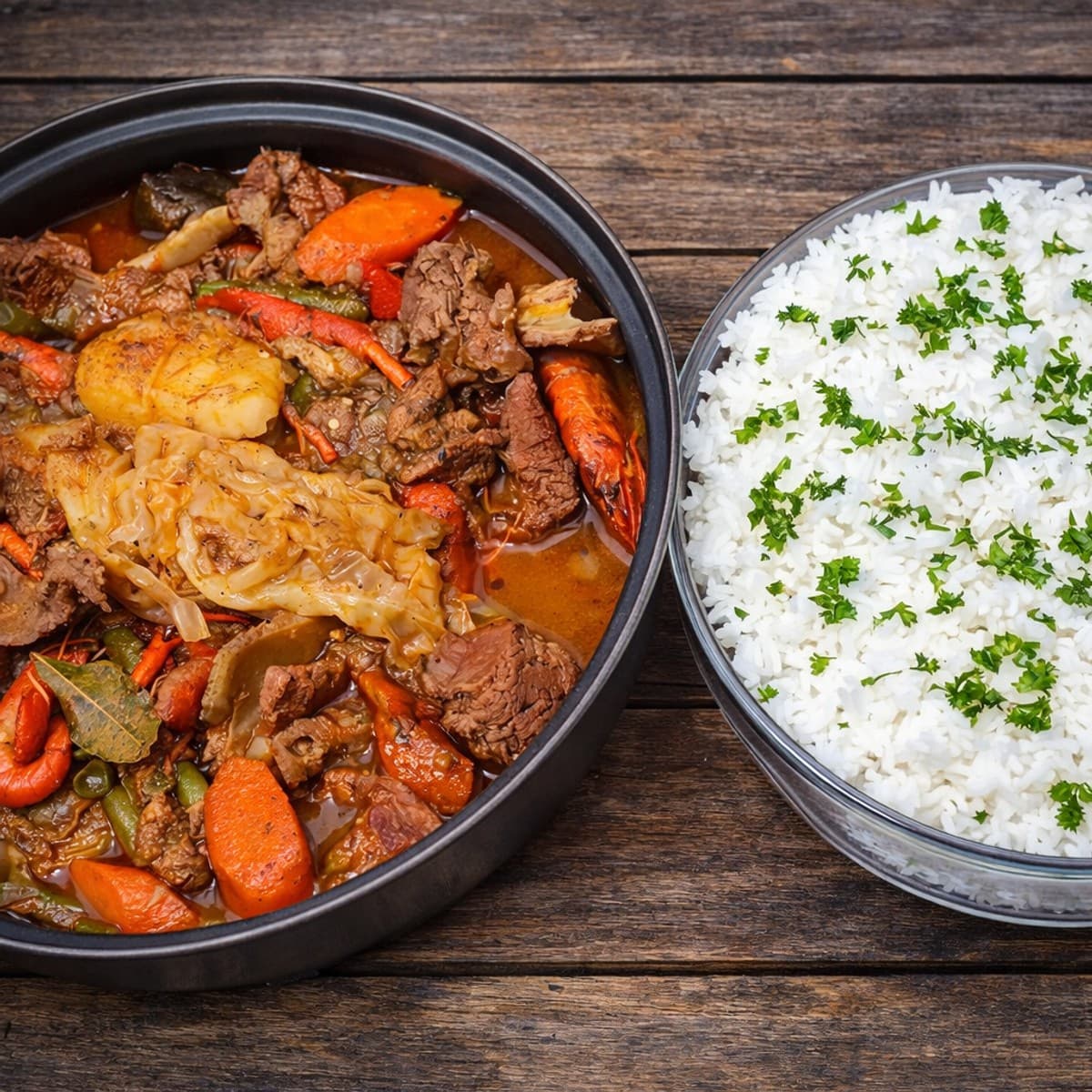 Sauce légumes au boeuf