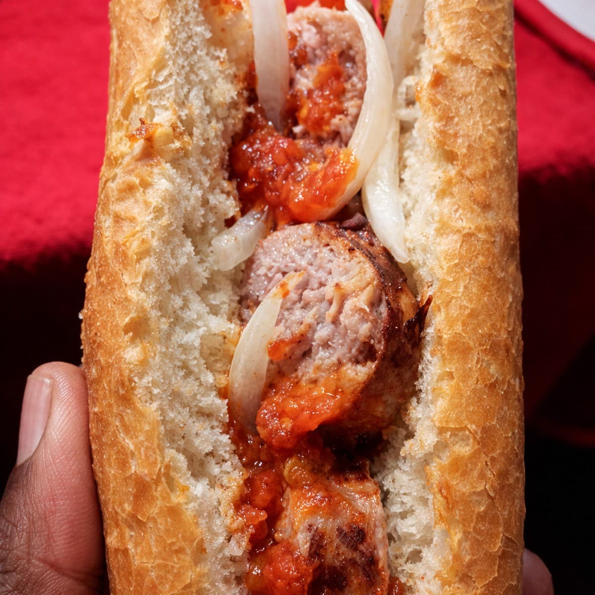 Saucisse chaud chaud