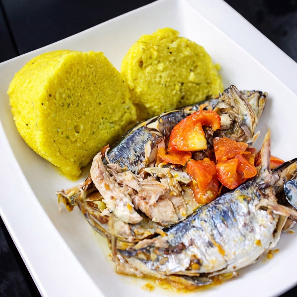 Savoureux ndomba de poisson