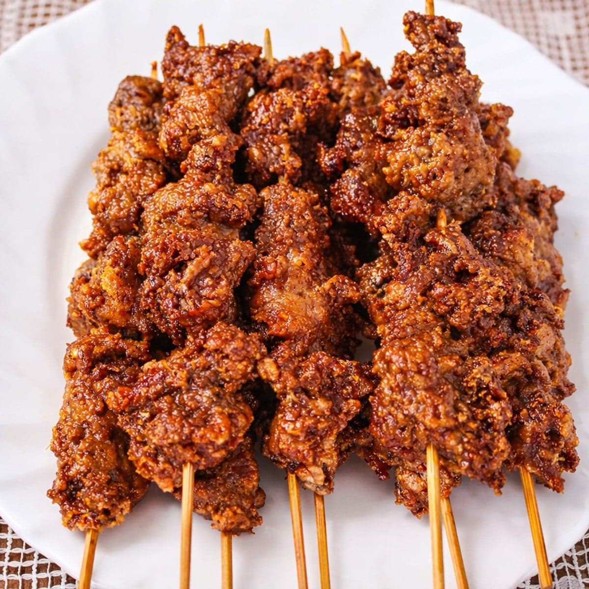 Soya ou brochettes de viande