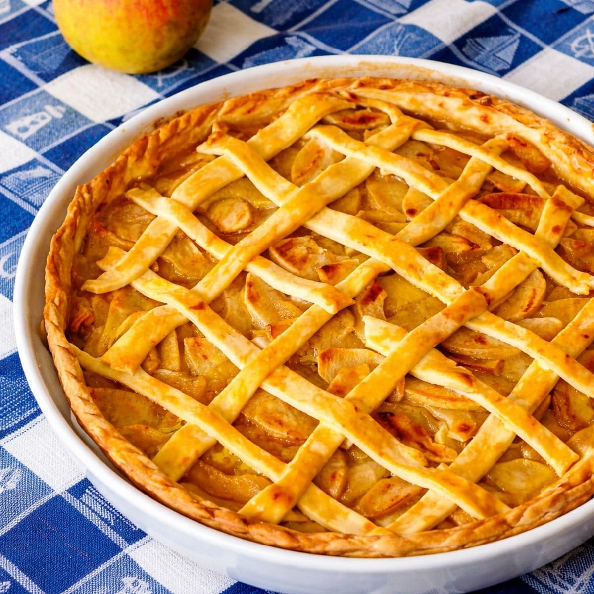 Tarte aux pommes classique