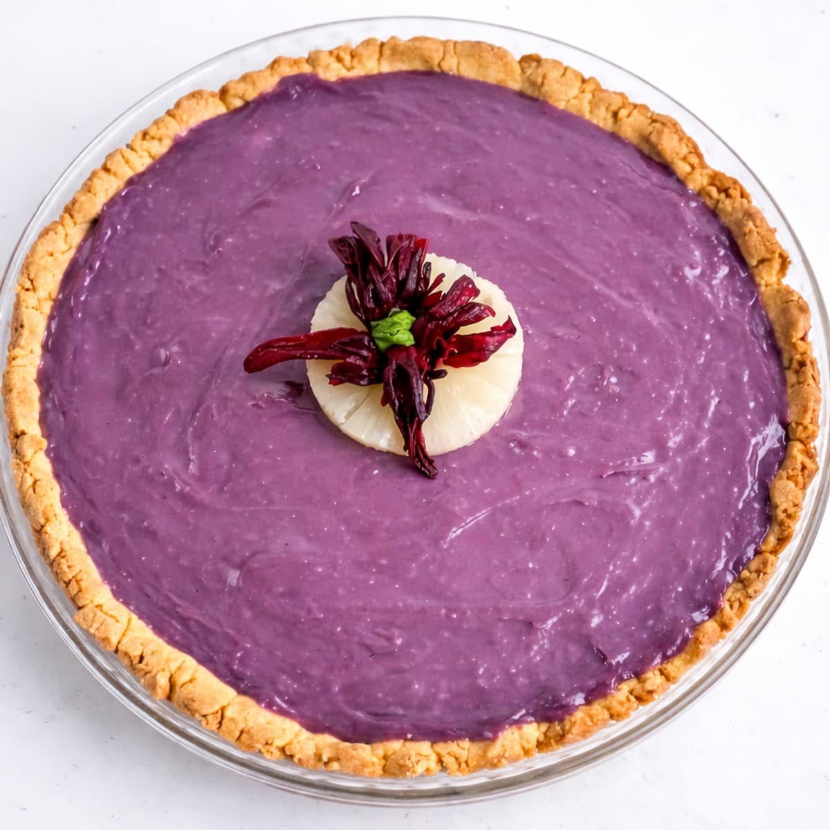 Tarte au bissap