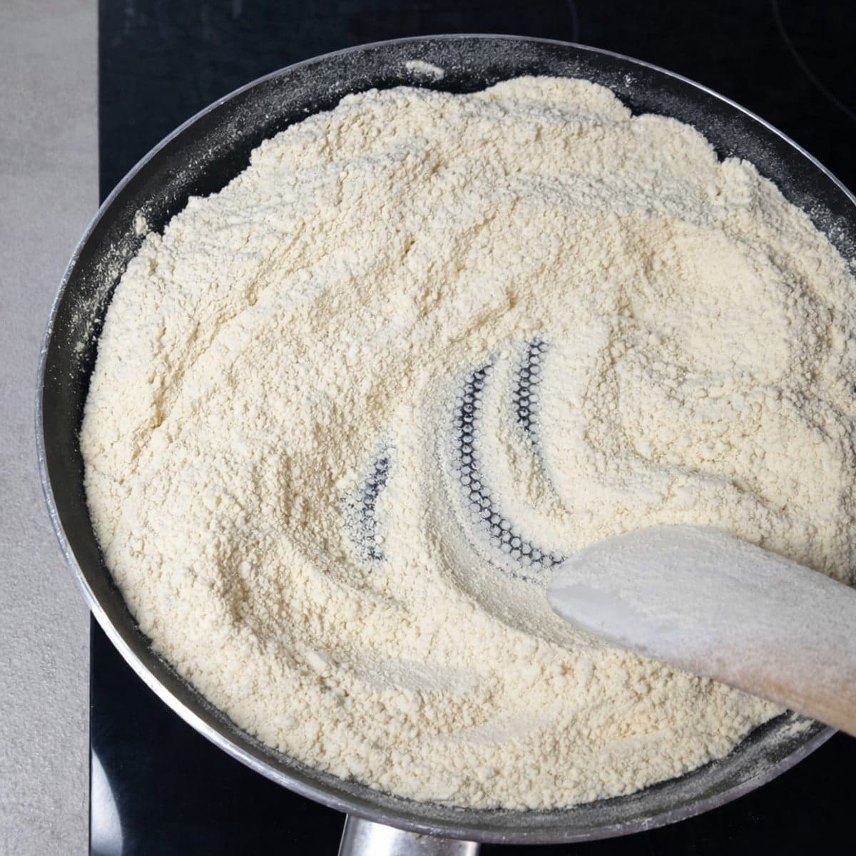 Torréfaction de la farine