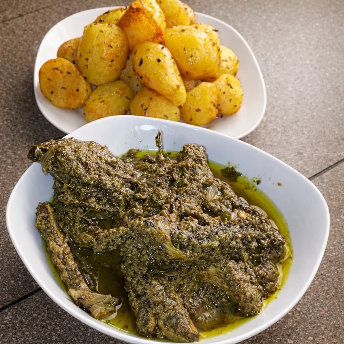 Tripes de bœuf à la sauce verte : recette