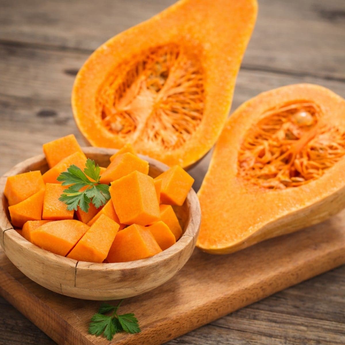 Une solution pratique pour éplucher les courges