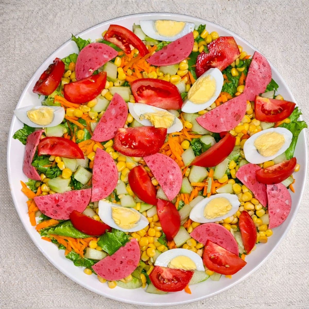Une petite salade sans trop de chichi