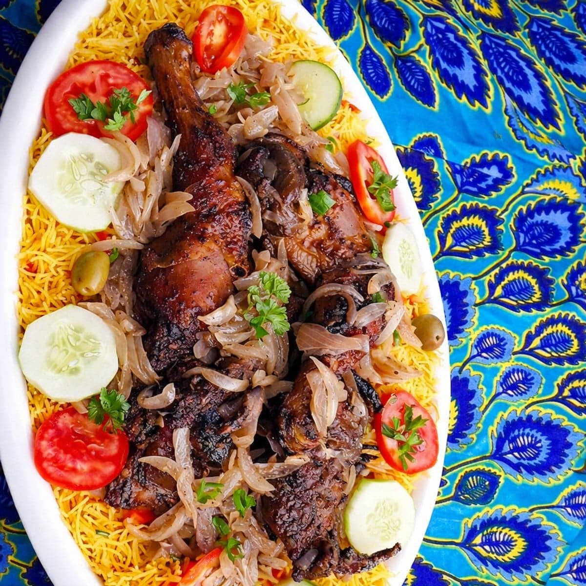 Vermicelle à la vapeur feat poulet au miel