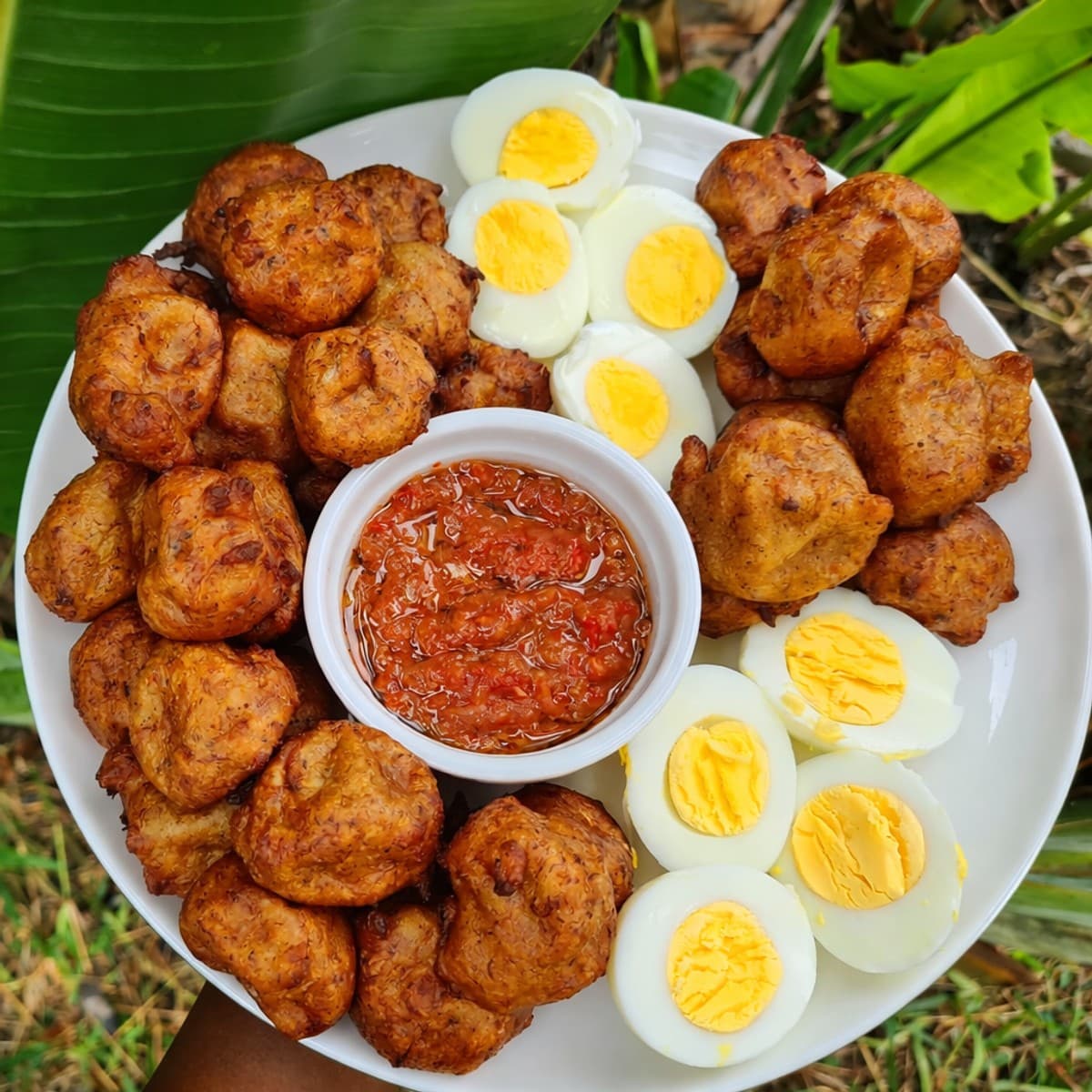 Beignet de plantain mûrs ou claclo