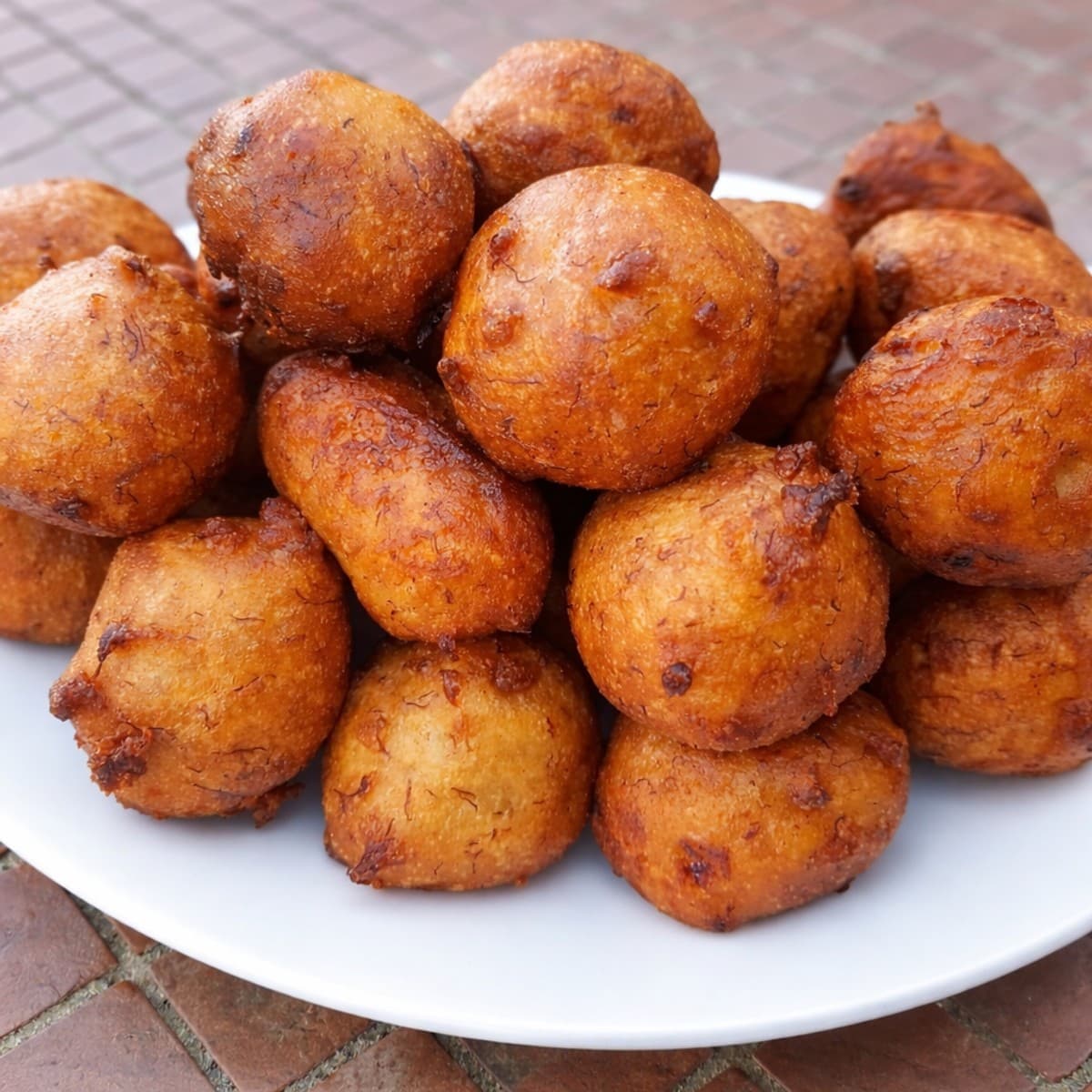 Beignets à la banane douce