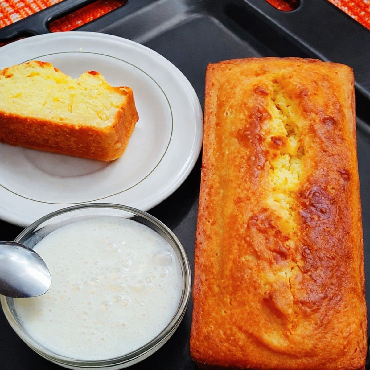 Cake yaourt et citron moelleux