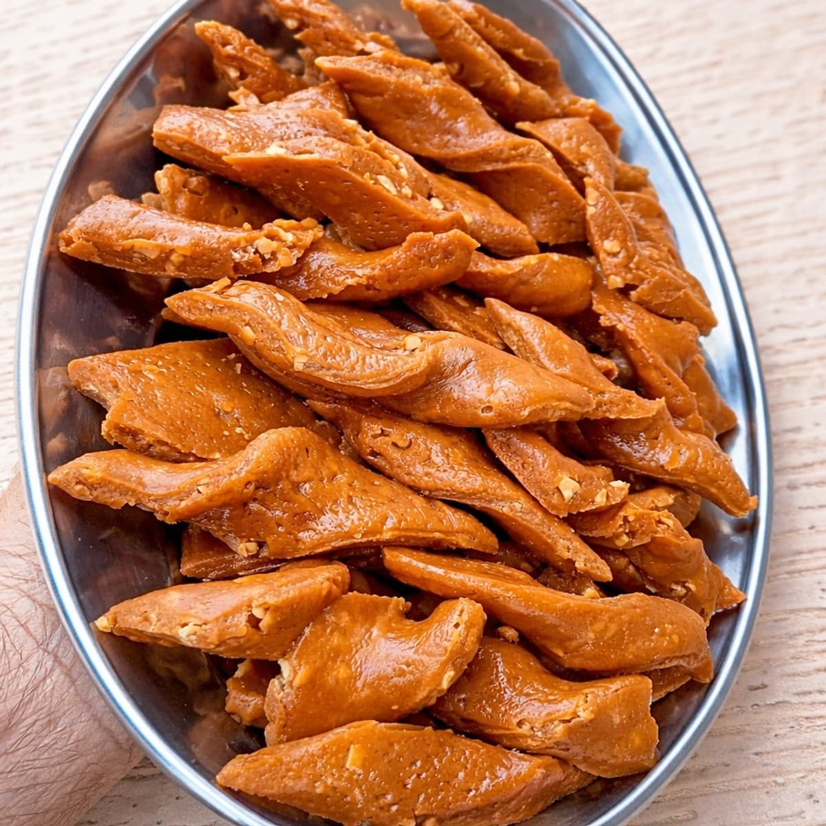 Caramel à la pâte d’arachide