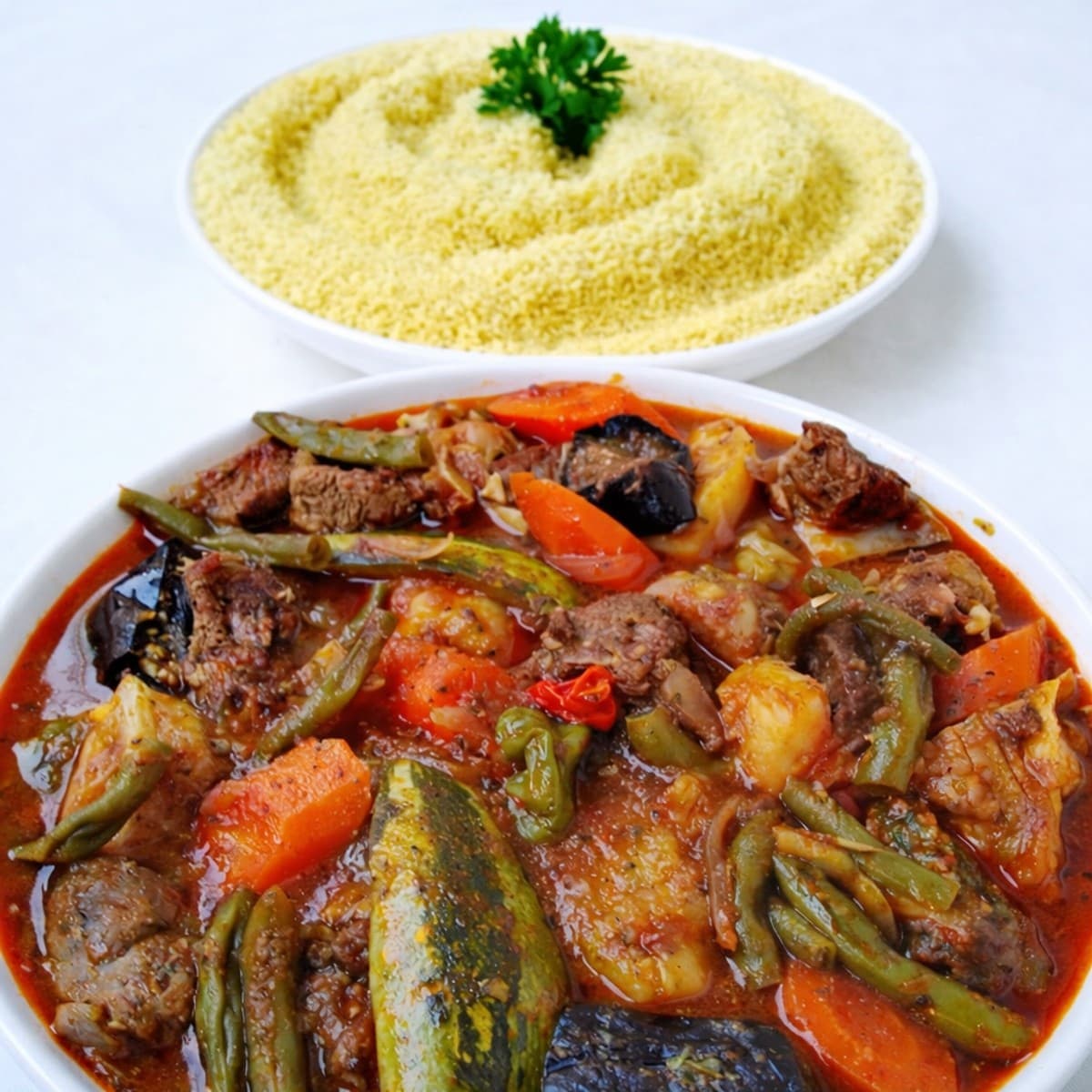 Couscous à la sauce légumes : recette