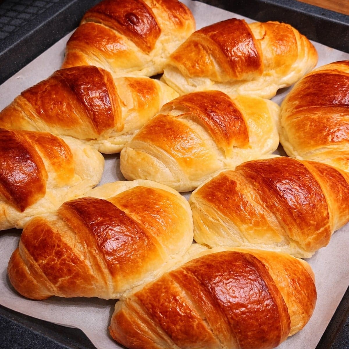 Délicieux croissants
