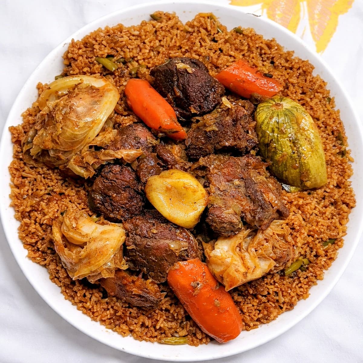 Délicieux tchep au mouton réalisée avec la marinade saveur royale de Les marinades de ninie