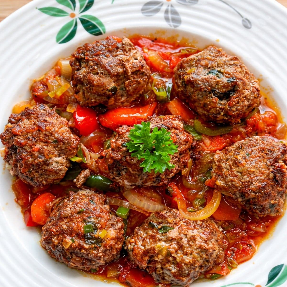 Des boulettes de viandes hachées