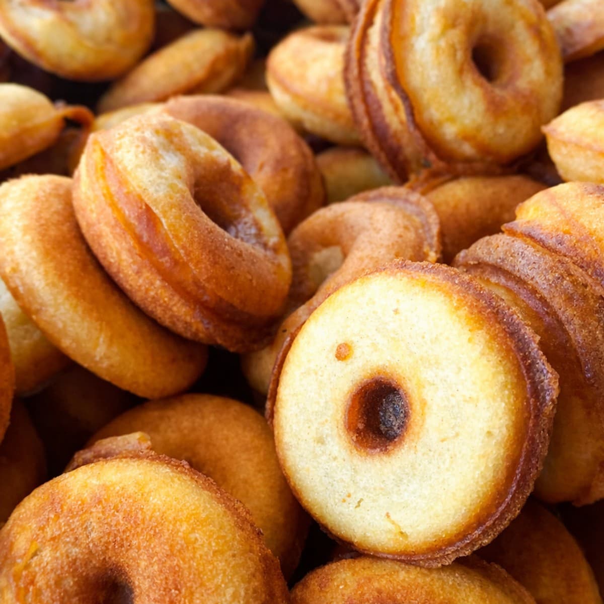 Donuts natures faits maison