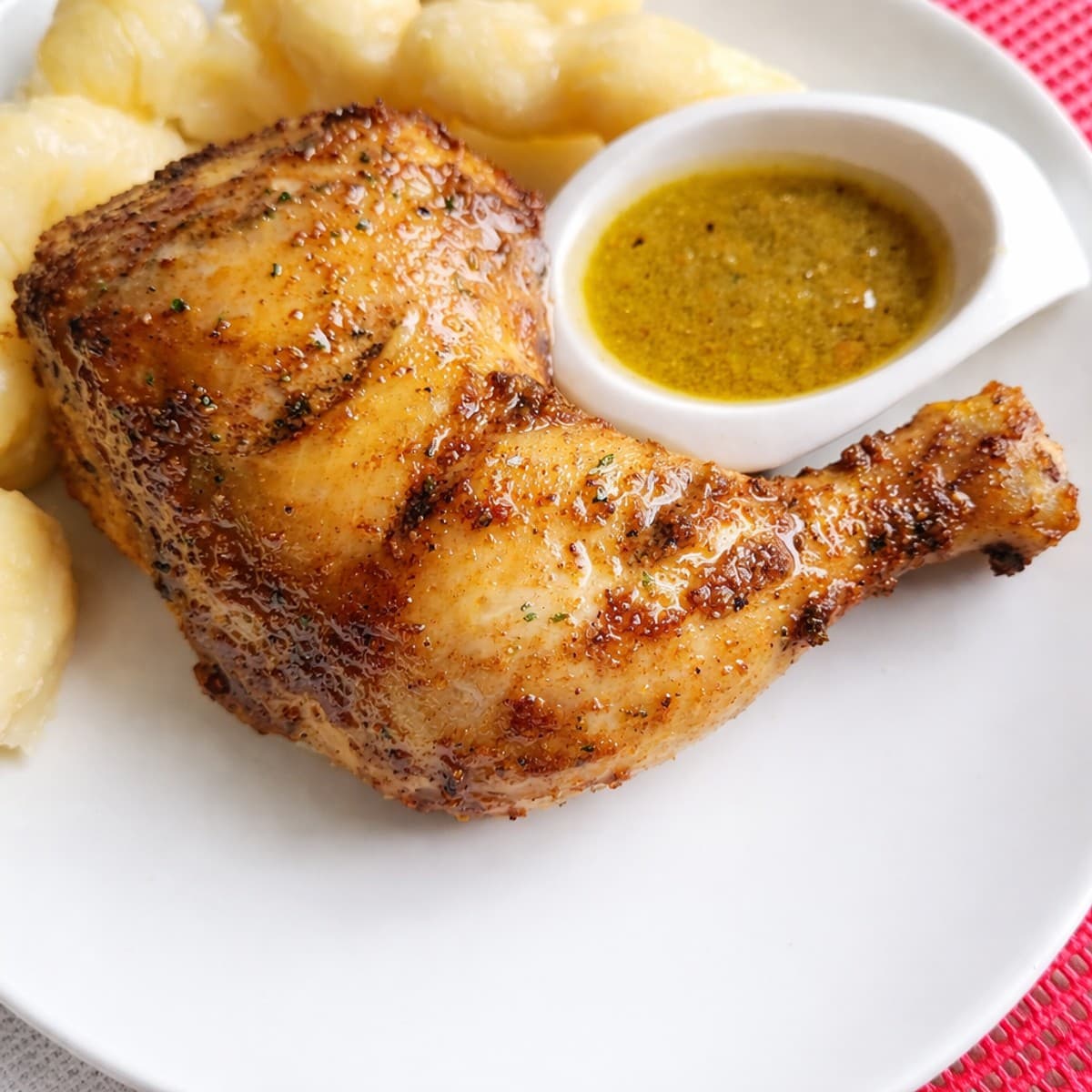 Du bon poulet grillé au four